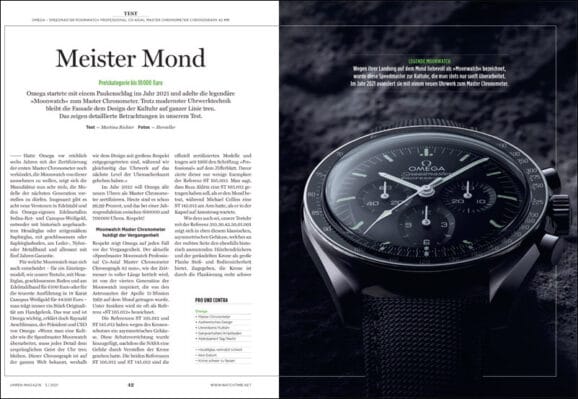 Test: Omega Speedmaster Moonwatch Professional Co-Axial Master Chronometer Chronograph 42 mm